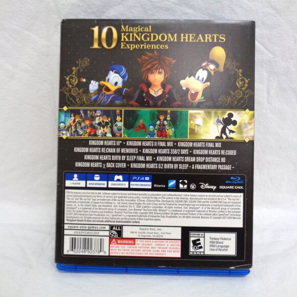 Kingdom Hearts PS4 All-in-One Package No Scratches - Picture 3 of 11